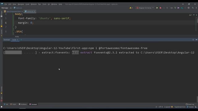 11. Font awesome icons Configuration | Angular 12 Tutorial | NAVEEN SAGGAM смотреть онлайн