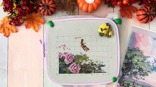 Вышивальная неделя с 13 по 20.11.23г. Продвижения моих осенних стартов. Покупки. Вышивка крестиком