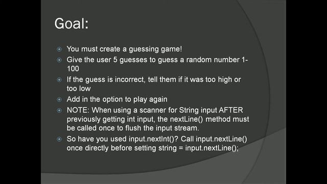 Learn Java for Beginners - 48 - Guessing Game Exercise смотреть онлайн