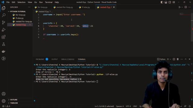 3.4 Python Nested If Else | Codezax смотреть онлайн