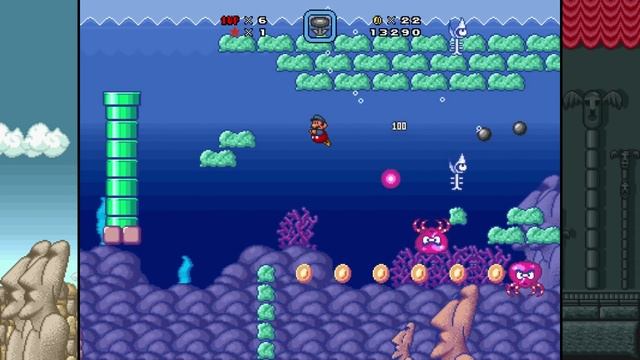 Super Mario Bros. X (SMBX) Custom Level - Return to Sarasaland смотреть онлайн