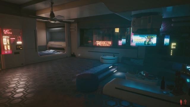 ⁴ᴷ⁶⁰ Cyberpunk 2077 - Music & Ambience - V's Apartment (88.9 Pacific Dreams Radio) смотреть онлайн