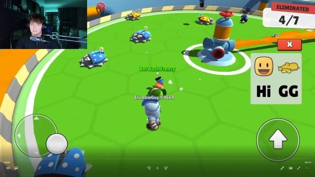 *NEW* BOT BASH GAMEPLAY LEAK | Stumble Guys Halloween Update 0.41 смотреть онлайн