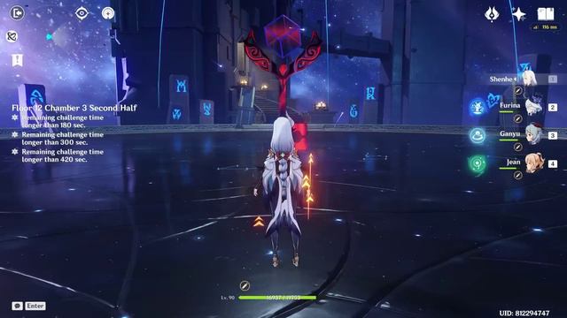 C0 Nilou Bloom & C1 Ganyu Freeze | Spiral Abyss 4.3 | Genshin Impact смотреть онлайн