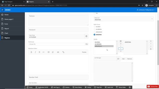 22 Oracle Apex Page Items Part 2 смотреть онлайн