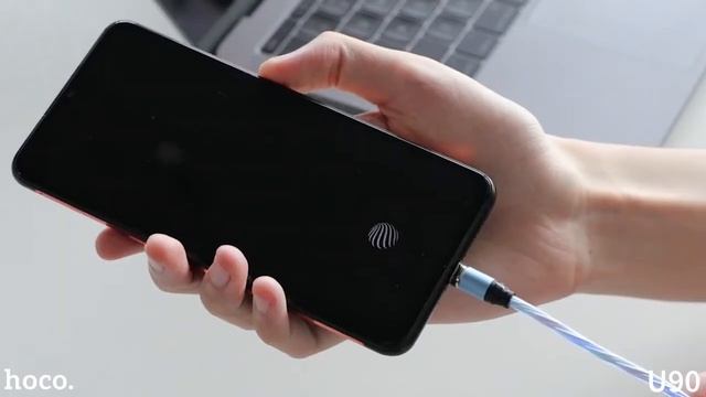 Hoco U90 charging cable for Lightning, Micro-USB and Type-C devices смотреть онлайн