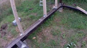 Строим КОЗОВНИК (сарай 3х6) СВОИМИ РУКАМИ. СТЕНЫ.