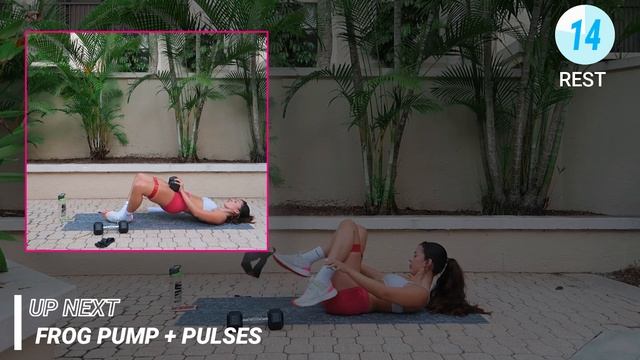 45 MIN INTENSE DUMBBELL GLUTE Workout ?? | Best Booty Exercises to Grow your Glutes | Dump Truck ? смотреть онлайн