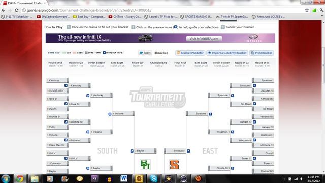 Join the SGU and Wildcat Tournament Challenge on ESPN.com!!!! смотреть онлайн