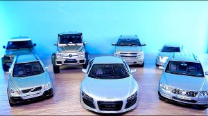 АВТОПАРК БЛОГГЕРА ИЗ СЕРЕБРЯННЫХ МАШИН МЕТАЛЛИК собираю WELLLY