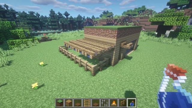 How to make a simple chicken coop in Minecraft смотреть онлайн