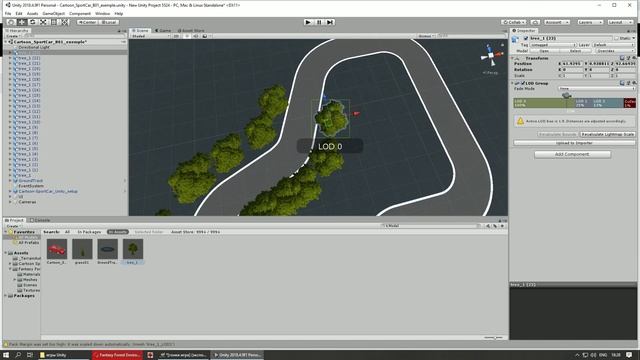 как сделать 3D гонки игру Unity смотреть онлайн