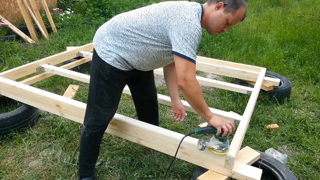 Кровать . Сделай сам. Своими руками . Сделать кровать своими руками смотреть онлайн
