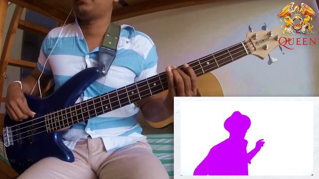 Marc Martel & Me - Don't Stop Me Now (Bass Cover) By Chami's Bass смотреть онлайн