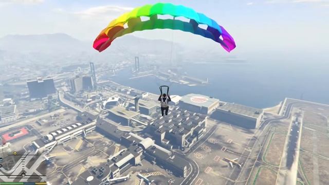 Лётная школа 10 Скайдайвинг Золото Skydiving GTA 5