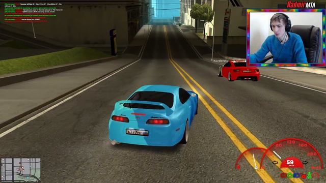 😈Toyota Supra😈 ПАРНЫЙ DRIFT (MTA | Radmir) смотреть онлайн