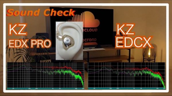 KZ EDX PRO vs KZ EDCX [IEMs Chinese In-Ear headphones Sound Comparison 中華イヤホン音比較]