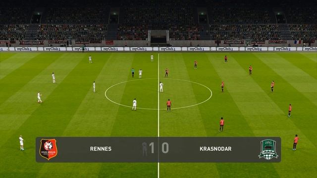 Rennes - Krasnodar | UEFA Champions League 2020/2021 | Football PES 2020 смотреть онлайн