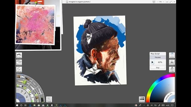ArtRage portrait painting skills смотреть онлайн