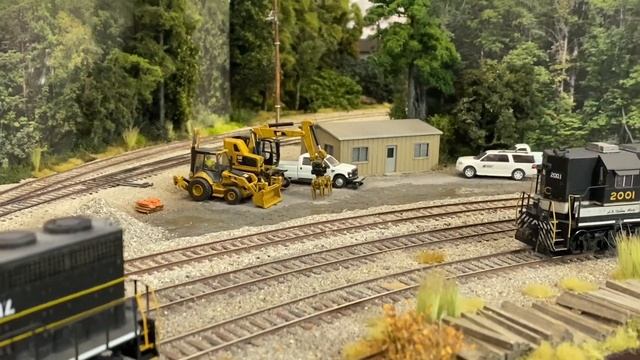 Seaboard Central - July 2023 Layout Update смотреть онлайн