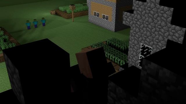 Night: Oppa Gangnam Style (MineCraft Animation) смотреть онлайн