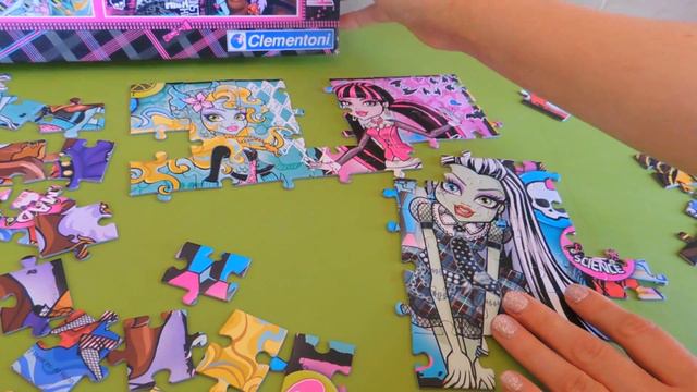 Monster High Puzzle-100 Video for Kids смотреть онлайн