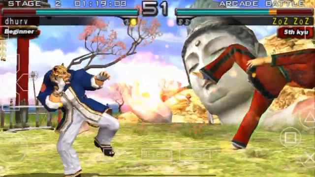 TEKKEN 5 KING With ZoZoZ hard Arcade moves смотреть онлайн