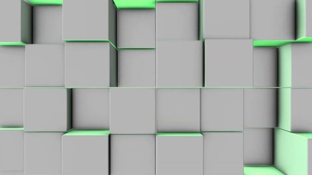 3D Grey moving cubes wall animation background video, No Copyright || Stock Footage смотреть онлайн