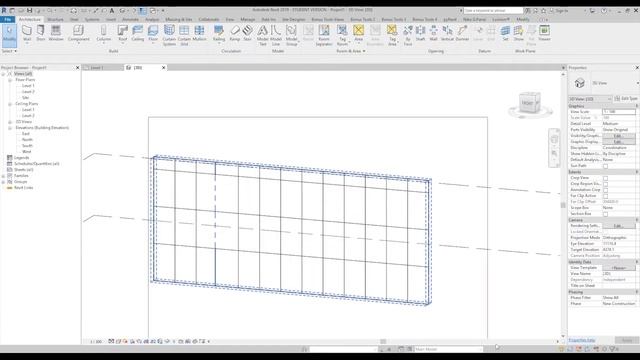 Основы Revit. Витражи. Часть 1 смотреть онлайн