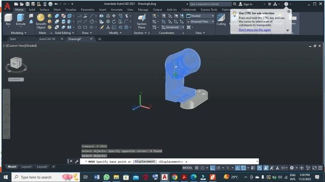 AUTOCAD 3-D PRACTICE - 05 смотреть онлайн