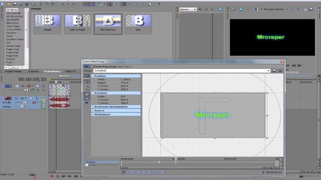 Туториал по Sony vegas pro 10:как сделать простое интро смотреть онлайн