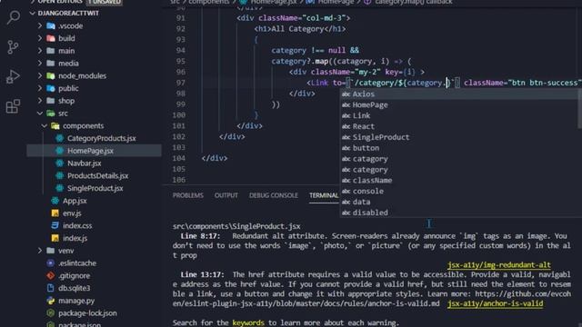 Django And React Full-E-Commerce App in Bangla(বাংলা)-Part 9 - Show All Categories смотреть онлайн