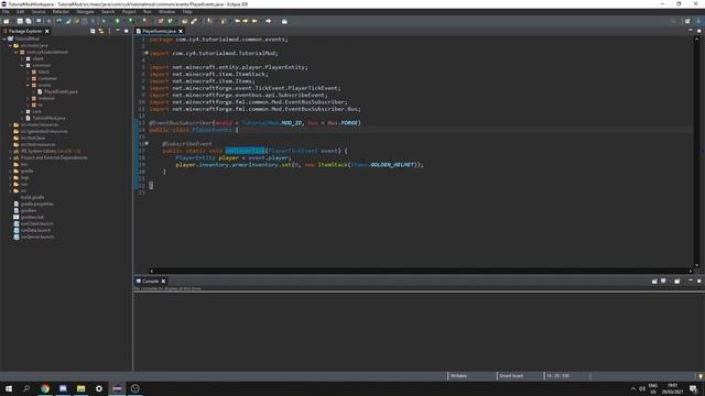 Minecraft Modding Tutorial 1.16 | 12.0 - Events смотреть онлайн