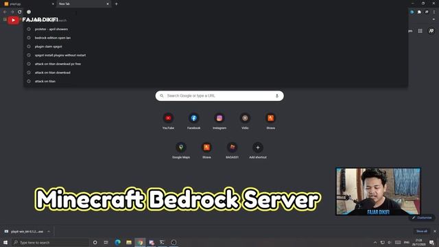 GRATIS!! Cara Buat Server Minecraft CRACK JAVA, BEDROCK dan MCPE | Secuil Minecraft Tutorial смотреть онлайн