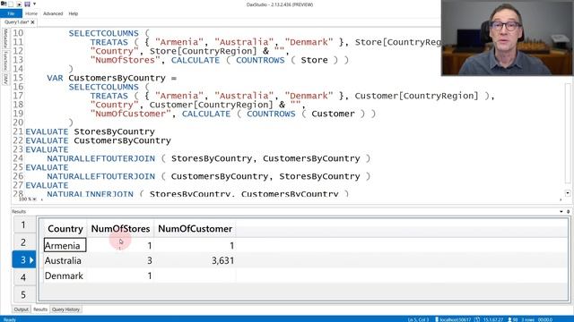 NATURALINNERJOIN, NATURALLEFTOUTERJOIN  - DAX Guide