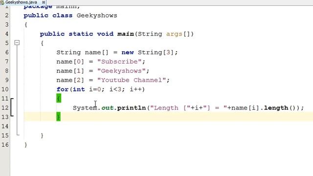 245. How to find String one D Array Length in Java Programming (Hindi) смотреть онлайн