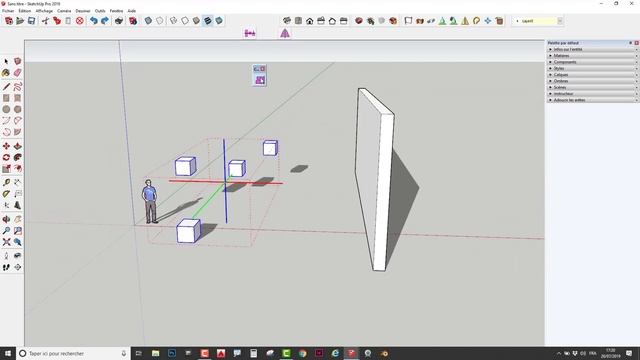 Aligner les objets dans SketchUp # Extension Curic Sketchup FR смотреть онлайн