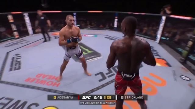 UFC Sean Strickland VS Israel Adesanya Full Fight - MMA Fighter