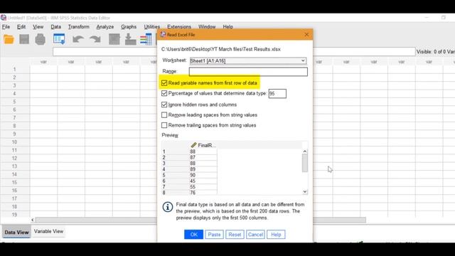 Excel to SPSS: How to Import Data смотреть онлайн