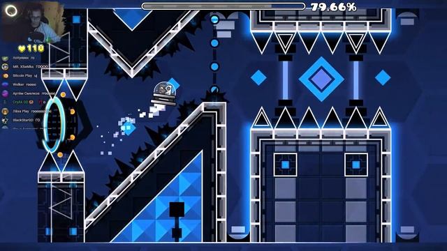 Blast Processing, но ЭТО ЭКСТРИМ ДЕМОН | Geometry Dash смотреть онлайн