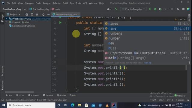 Java Class Arrays смотреть онлайн
