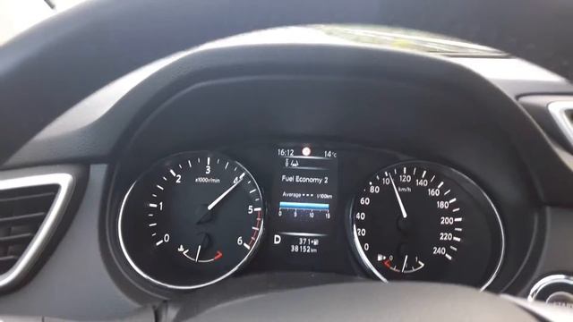 Nissan Qashqai 1.6 dCi 40-140 km/h acceleration смотреть онлайн