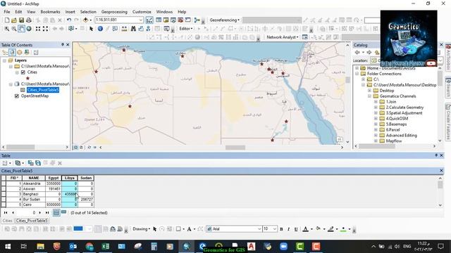 Pivot Table in GIS смотреть онлайн