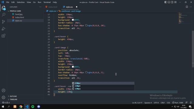 How to make Animated Profile Card UI Design using Html and Css? смотреть онлайн