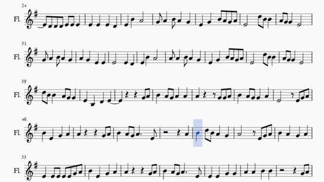 Flute Sheet Music: How to play Shape Of You by Ed Sheeran смотреть онлайн