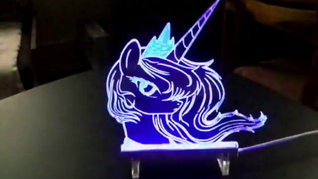 Night light with Princess Luna смотреть онлайн
