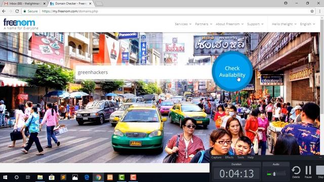 WordPress Lesson 1 How to Register New Domain смотреть онлайн