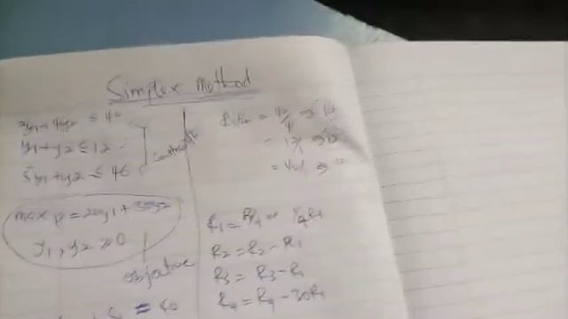 SIMPLEX METHOD USING 3 CONSTRAINTS смотреть онлайн
