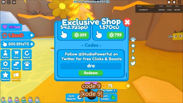 *NEW CODES* [BEE UPDATE!] Rebirth Champions X ROBLOX | ALL CODES | May 29, 2023 смотреть онлайн
