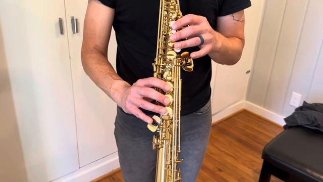 Yamaha YSS-475 Soprano Saxophone Demo, Www.dcsax.com